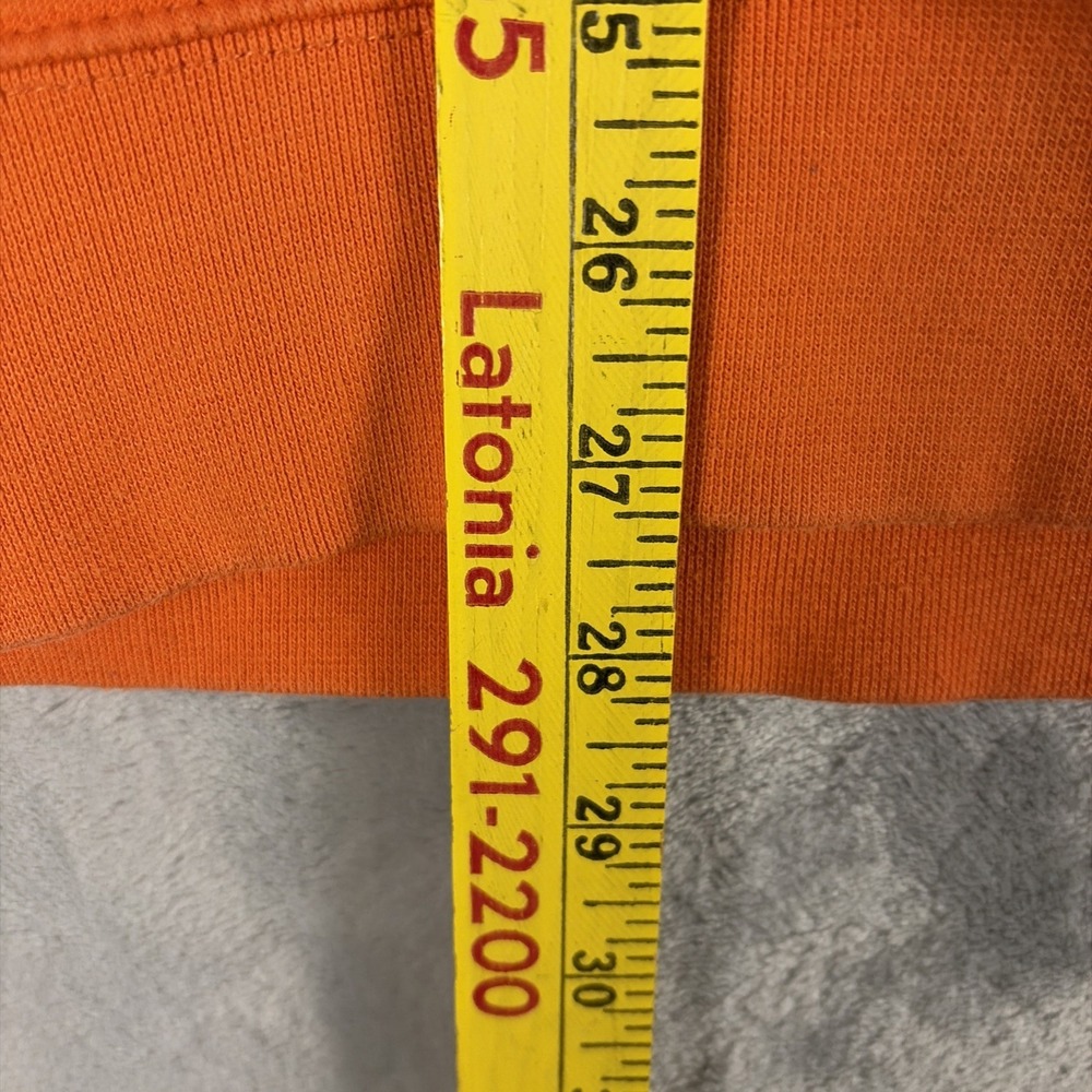 Nike Hoodie Sweatshirt Mens XL Orange Nike Swoosh All Over Print DC2767-837 - Picture 7 of 9